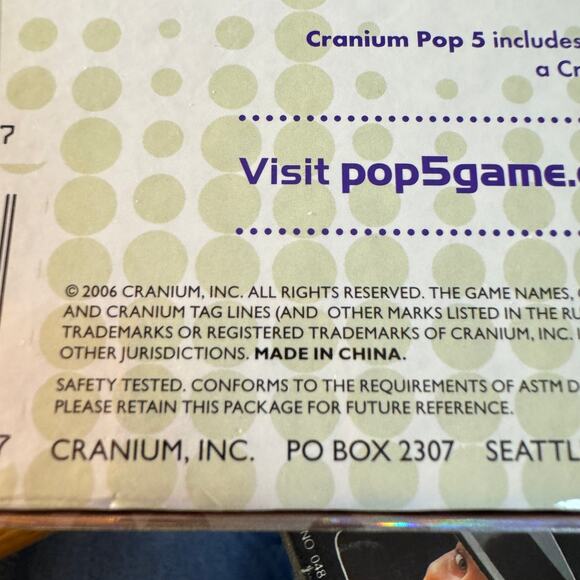Cranium Pop 5 Pop Culture Board Game Complete - Picture 9 of 10